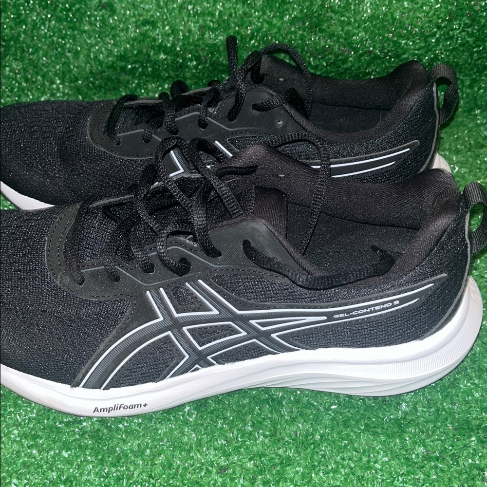 ASICS Gel-Contend 9 Women's 9.5 - Black/White AmpliFoam - Picture 4 of 6